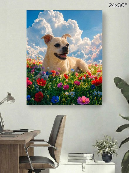 Canvas 24x30 room mockup