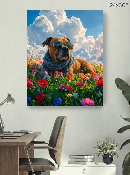 Canvas 24x30 room mockup