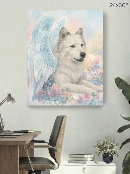 Canvas 24x30 room mockup