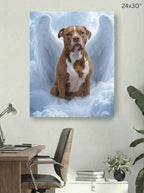 Canvas 24x30 room mockup