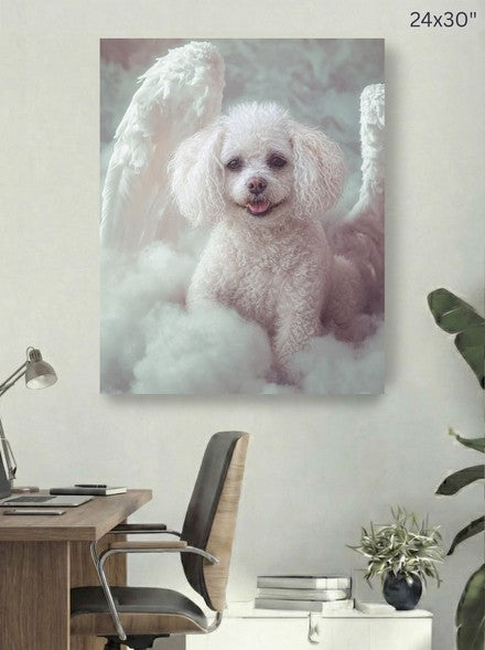 Canvas 24x30 room mockup