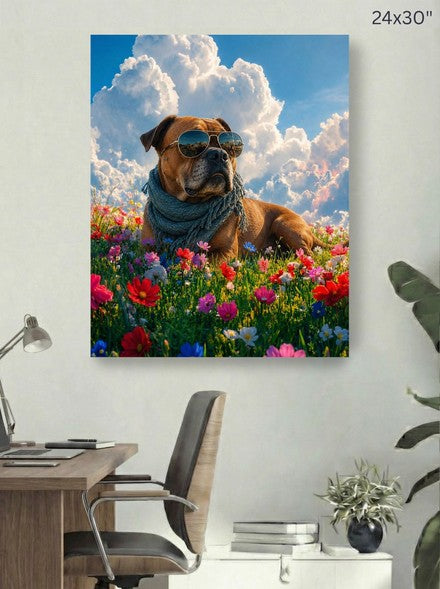 Canvas 24x30 room mockup
