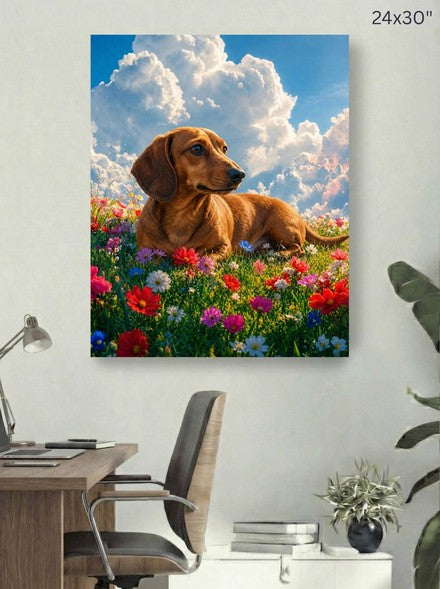 Canvas 24x30 room mockup