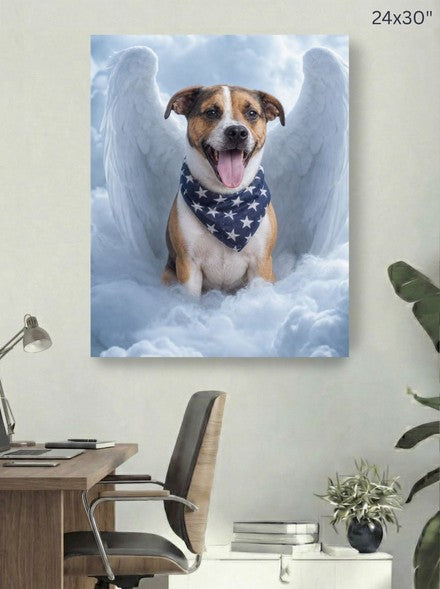 Canvas 24x30 room mockup