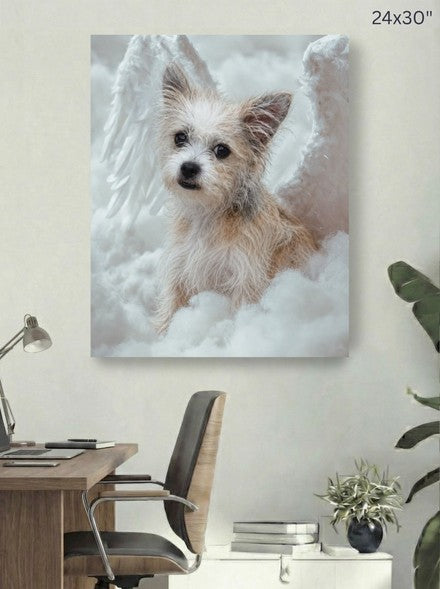 Canvas 24x30 room mockup