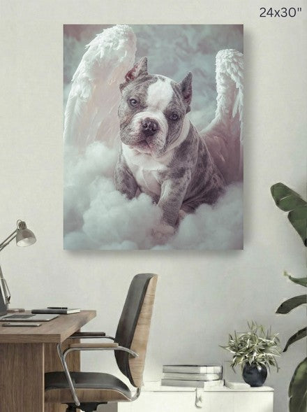 Canvas 24x30 room mockup