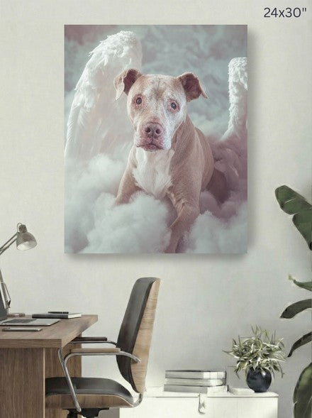Canvas 24x30 room mockup