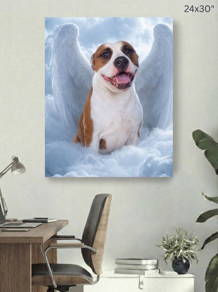 Canvas 24x30 room mockup