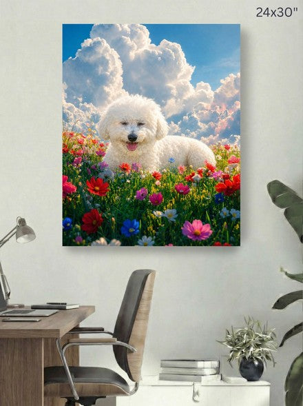 Canvas 24x30 room mockup