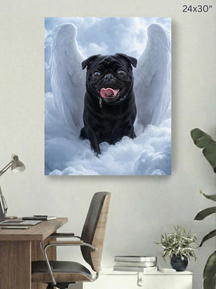Canvas 24x30 room mockup
