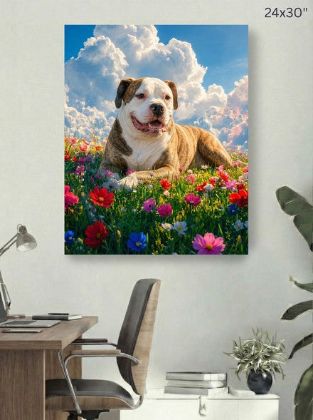 Canvas 24x30 room mockup