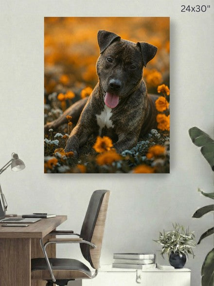 Canvas 24x30 room mockup