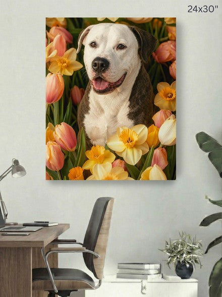 Canvas 24x30 room mockup