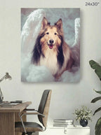 Canvas 24x30 room mockup