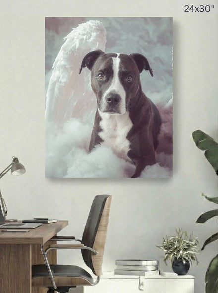 Canvas 24x30 room mockup