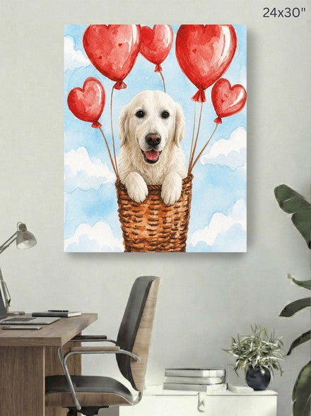 Canvas 24x30 room mockup