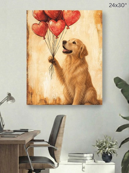 Canvas 24x30 room mockup