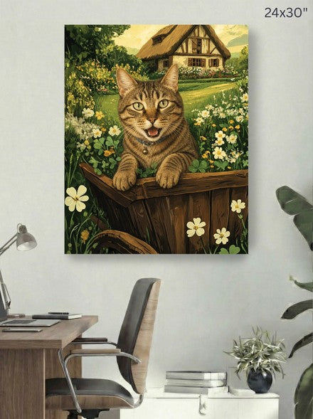 Canvas 24x30 room mockup