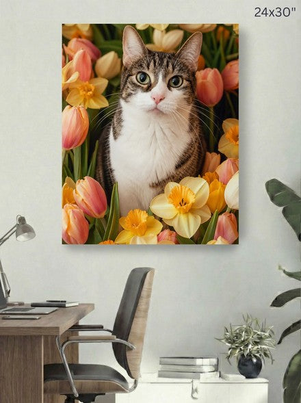 Canvas 24x30 room mockup
