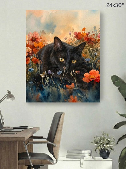 Canvas 24x30 room mockup