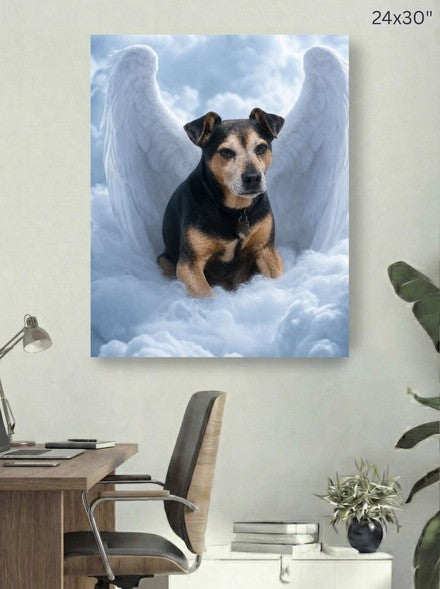 Canvas 24x30 room mockup