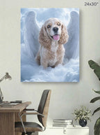 Canvas 24x30 room mockup