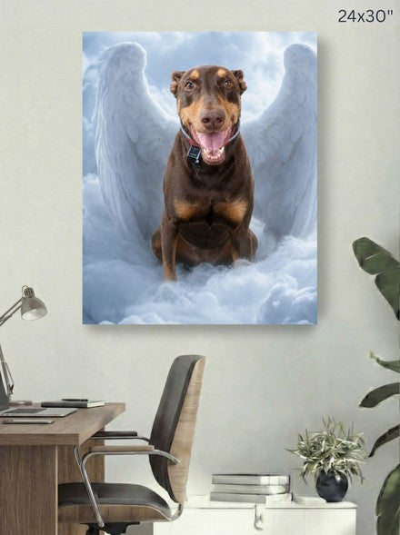 Canvas 24x30 room mockup