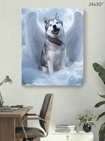 Canvas 24x30 room mockup