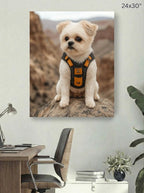 Canvas 24x30 room mockup