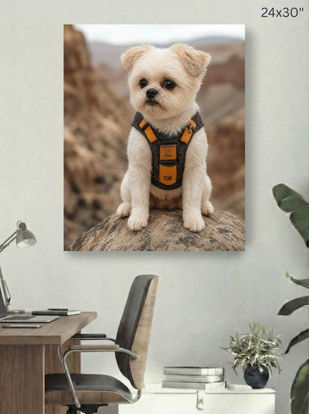 Canvas 24x30 room mockup