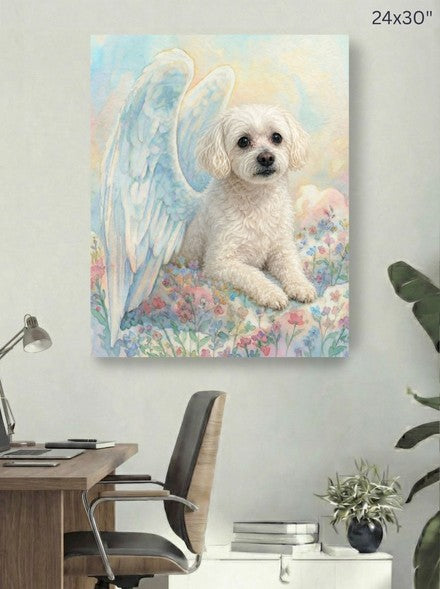 Canvas 24x30 room mockup