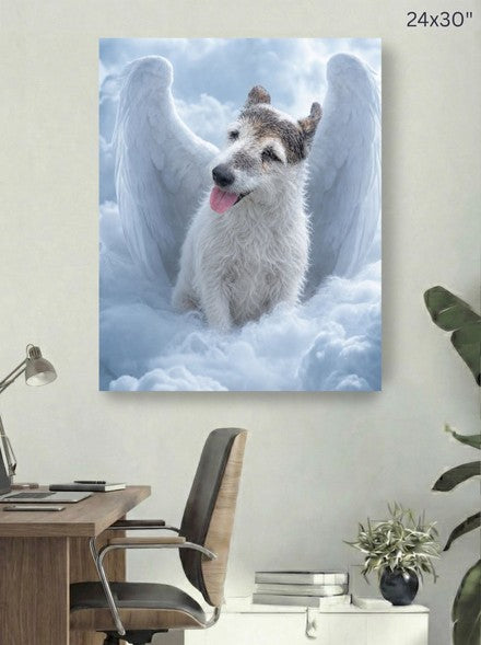 Canvas 24x30 room mockup