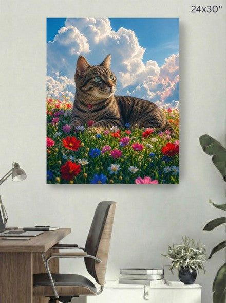 Canvas 24x30 room mockup