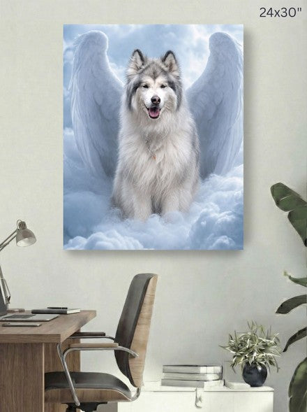 Canvas 24x30 room mockup