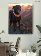 Canvas 24x30 room mockup