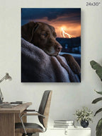 Canvas 24x30 room mockup