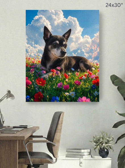 Canvas 24x30 room mockup