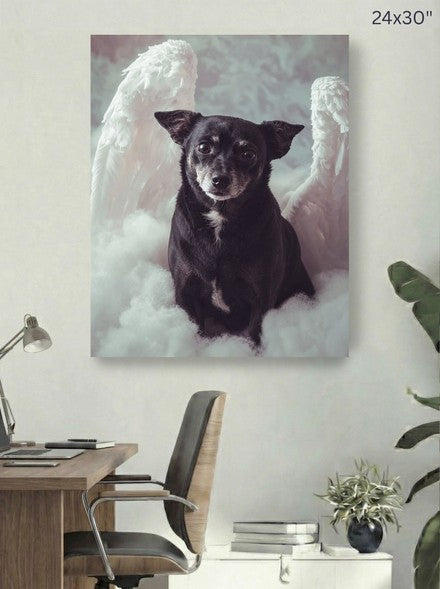 Canvas 24x30 room mockup
