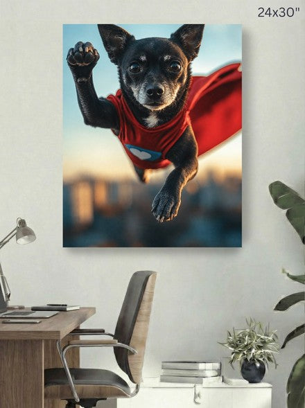 Canvas 24x30 room mockup