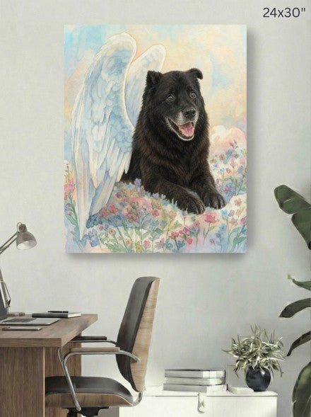 Canvas 24x30 room mockup