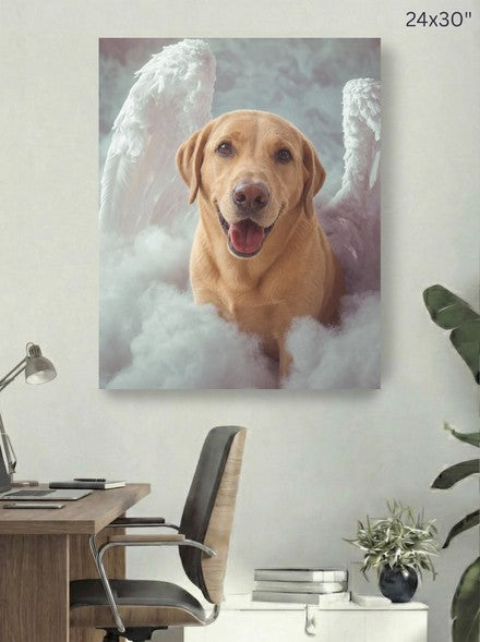 Canvas 24x30 room mockup