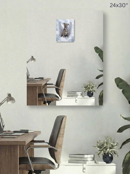 Canvas 24x30 room mockup