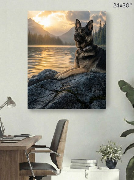 Canvas 24x30 room mockup