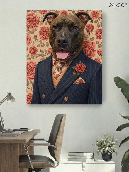 Canvas 24x30 room mockup