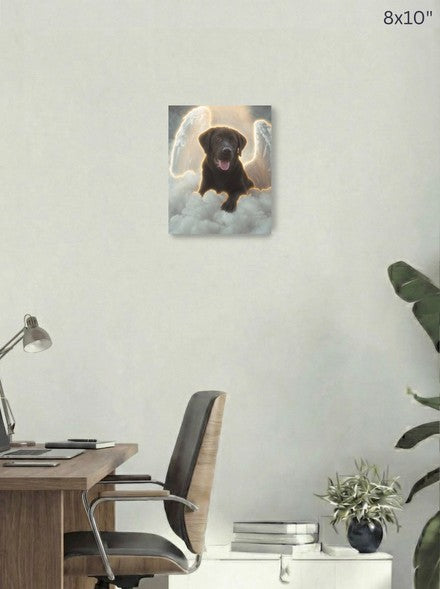 Canvas 8x10 room mockup