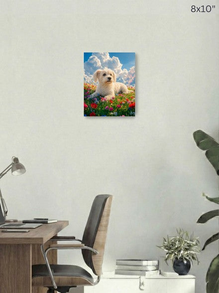 Canvas 8x10 room mockup