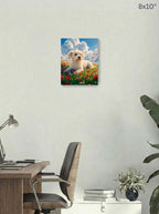 Canvas 8x10 room mockup