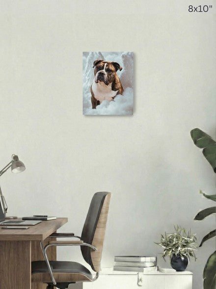 Canvas 8x10 room mockup