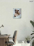 Canvas 8x10 room mockup