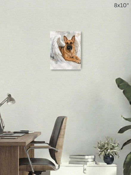 Canvas 8x10 room mockup